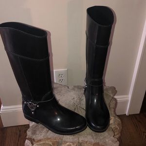 Michael Kors rainboots.
